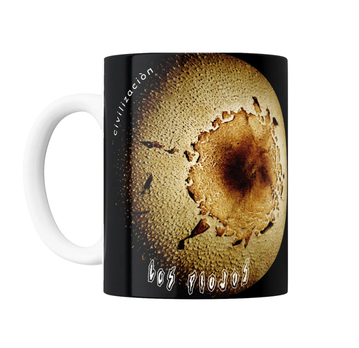 Taza de Cerámica Los Piojos Civilización - vista 2