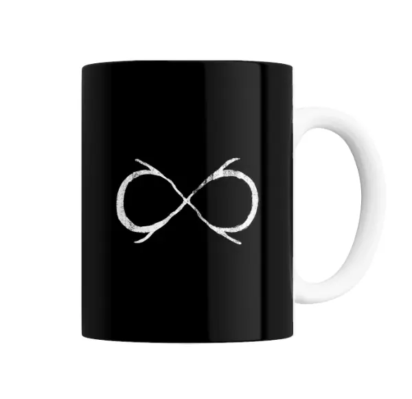 Taza de Cerámica Los Piojos Símbolo Infinito