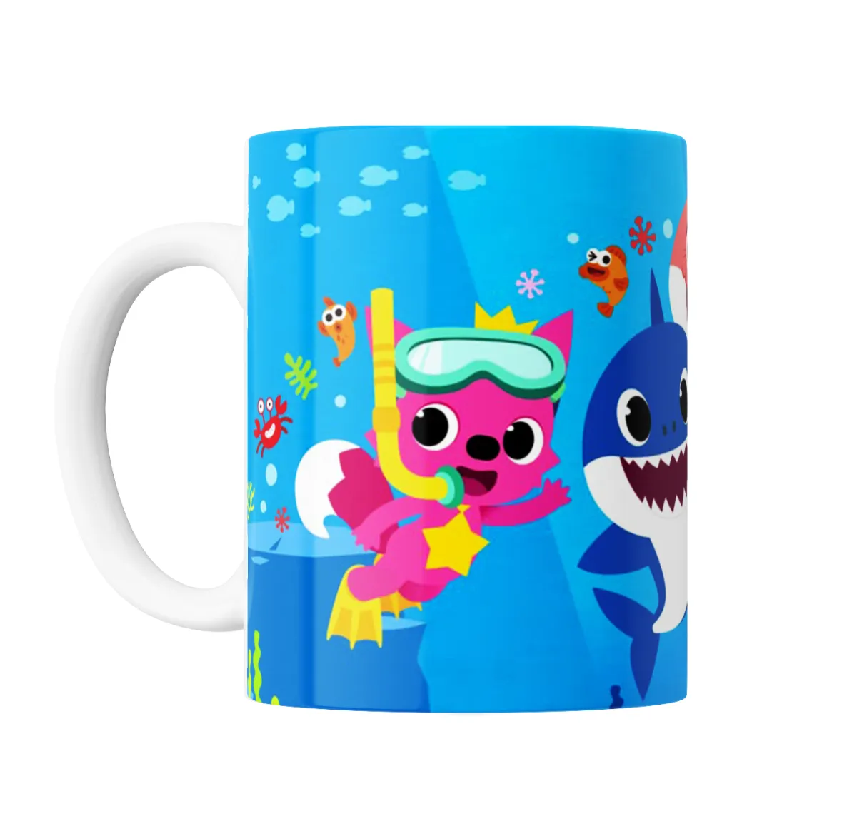 Taza de Cerámica Baby Shark Familia Completa - vista 2