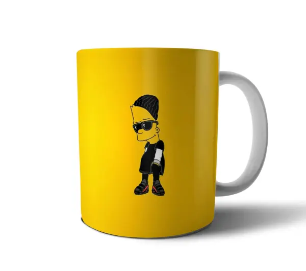 Taza de Cerámica Los Simpson Bart Streetwear