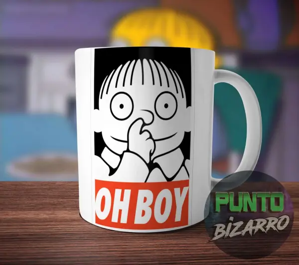 Taza de Cerámica Los Simpson Ralph Wiggum Oh Boy