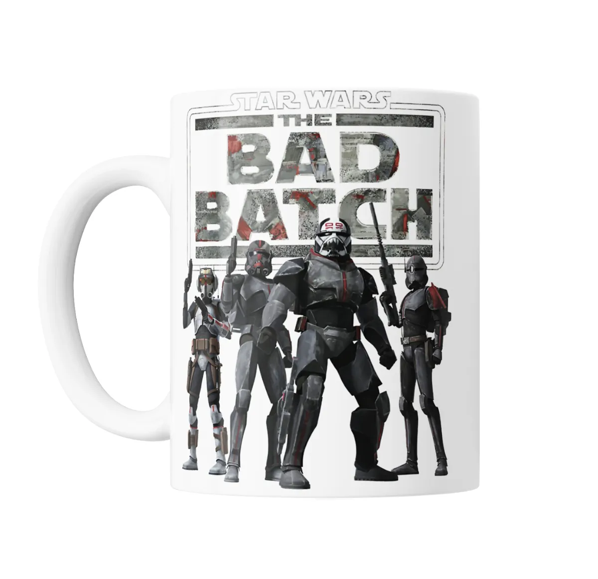 Taza de Cerámica Star Wars The Bad Batch Equipo Completo - vista 2