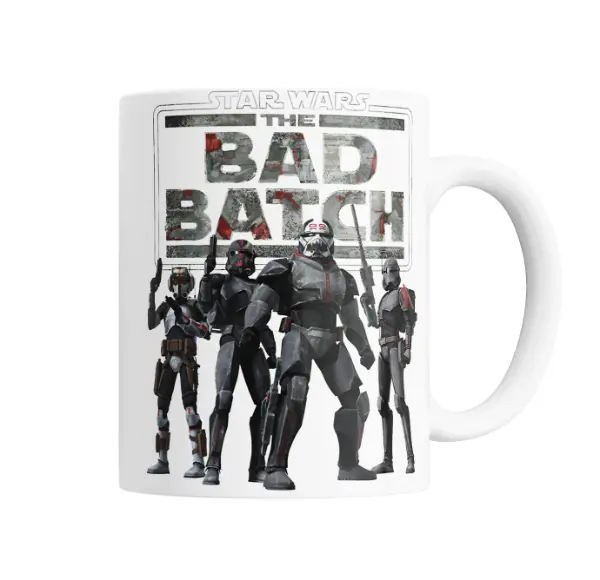 Taza de Cerámica Star Wars The Bad Batch Equipo Completo