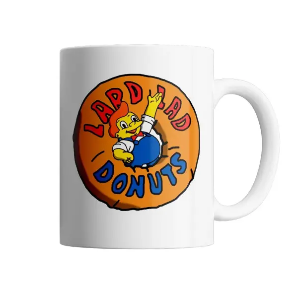 Taza de Cerámica Los Simpson Lard Lad Donuts