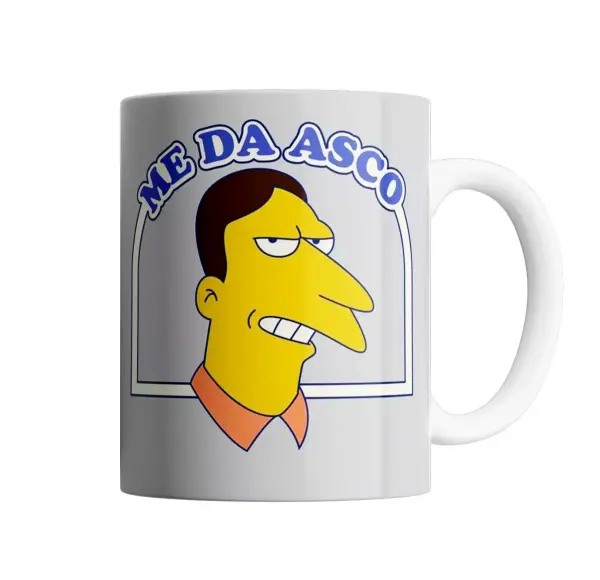 Taza de Cerámica Los Simpson Me da asco