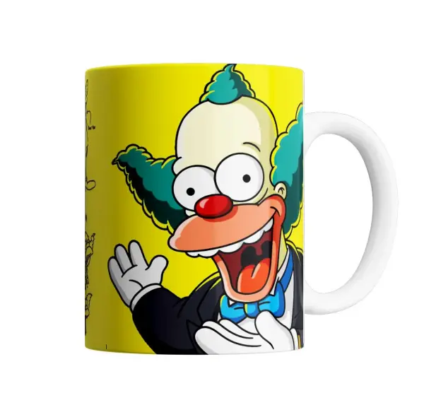 Taza de Cerámica Los Simpson Krusty el Payaso