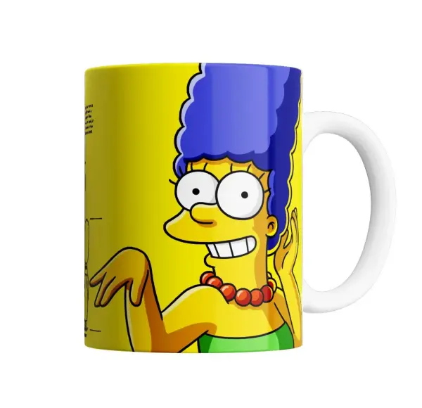 Taza de Cerámica Los Simpson Marge Simpson