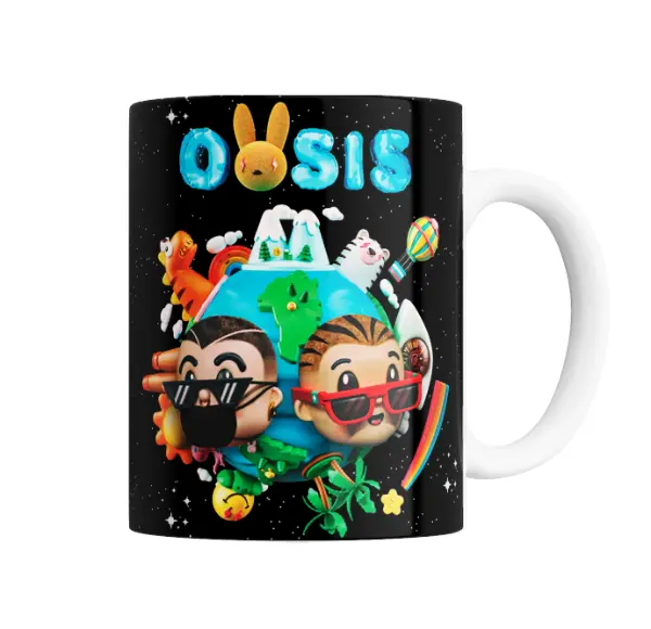 Taza de Cerámica Bad Bunny Un Verano Sin Ti Oasis