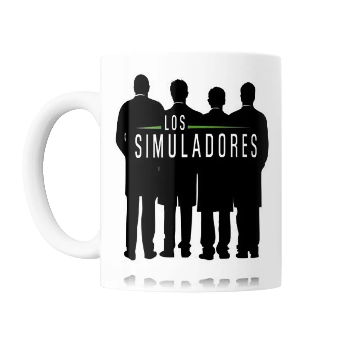 Taza de Cerámica Los Simuladores Silueta - vista 2