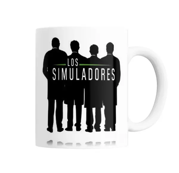 Taza de Cerámica Los Simuladores Silueta