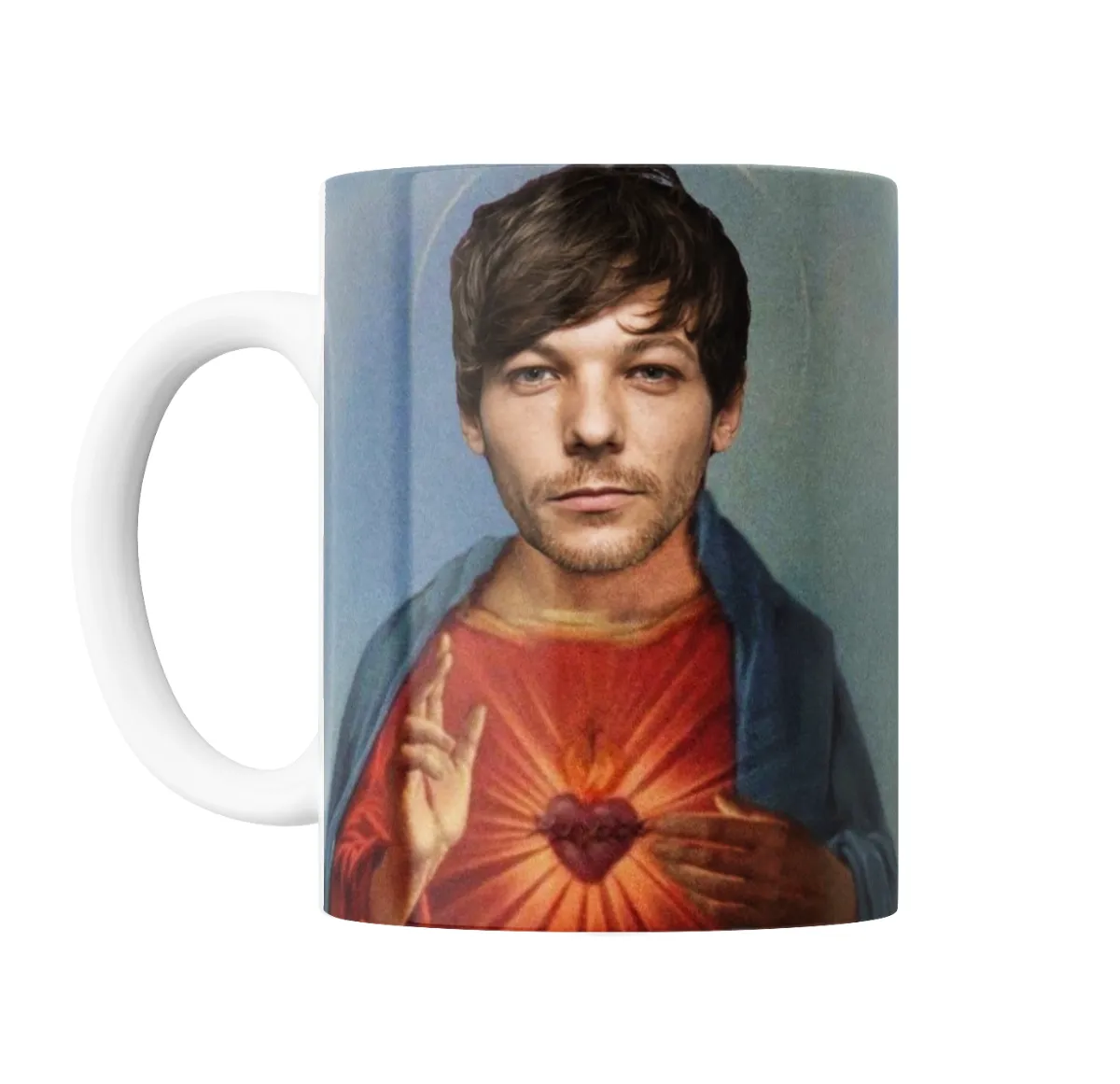 Taza de Cerámica Louis Tomlinson Sagrado Corazón - vista 2