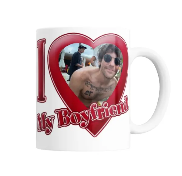 Taza de Cerámica Louis Tomlinson I Love My Boyfriend