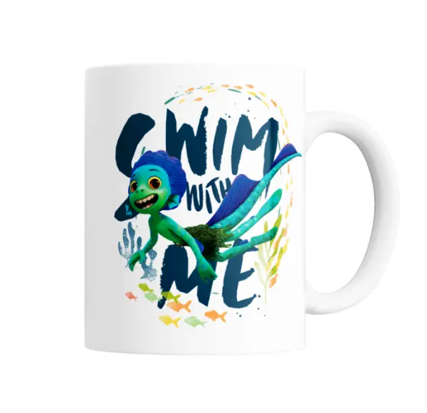 Taza de Cerámica Luca Swim With Me
