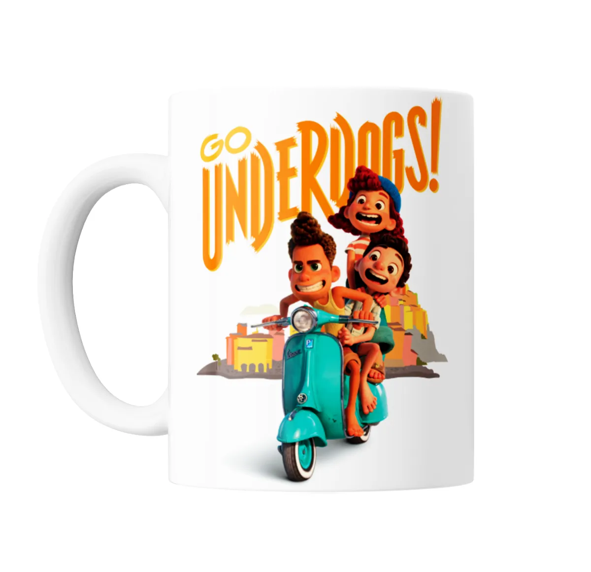 Taza de Cerámica Luca Go Underdogs Vespa - vista 2