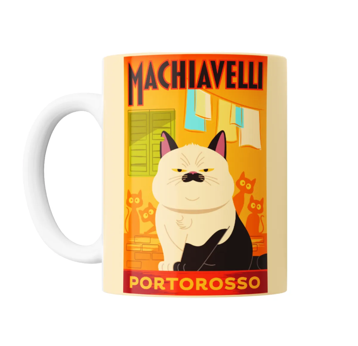 Taza de Cerámica Luca Machiavelli Portorosso - vista 2