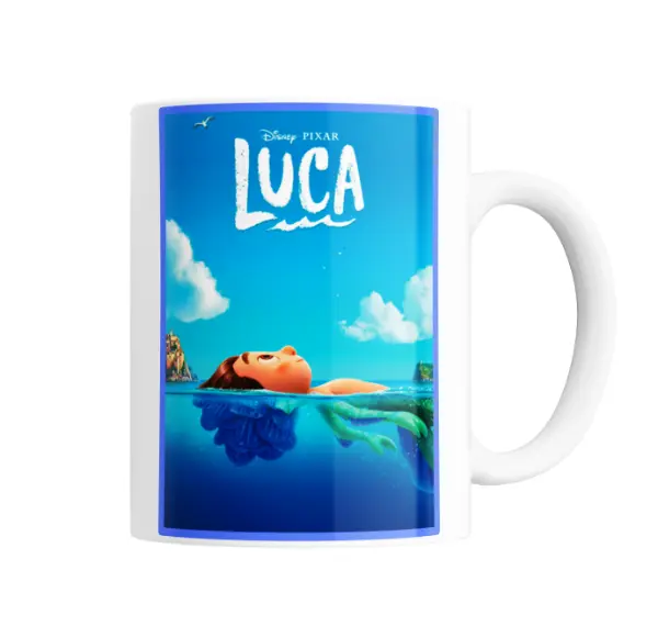 Taza de Cerámica Luca Disney Pixar Póster