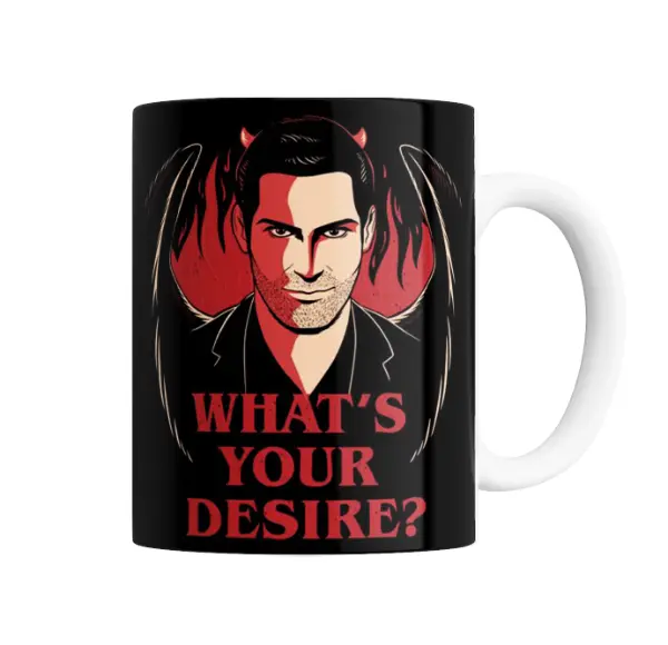 Taza de Cerámica Lucifer What's Your Desire