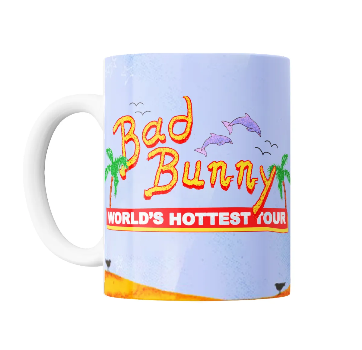 Taza de Cerámica Bad Bunny World's Hottest Tour - vista 2