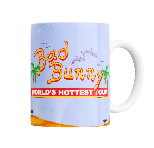 Taza de Cerámica Bad Bunny World's Hottest Tour