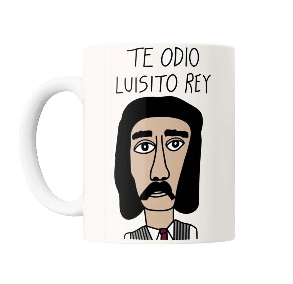 Taza de Cerámica Luis Miguel Te Odio Luisito Rey - vista 2