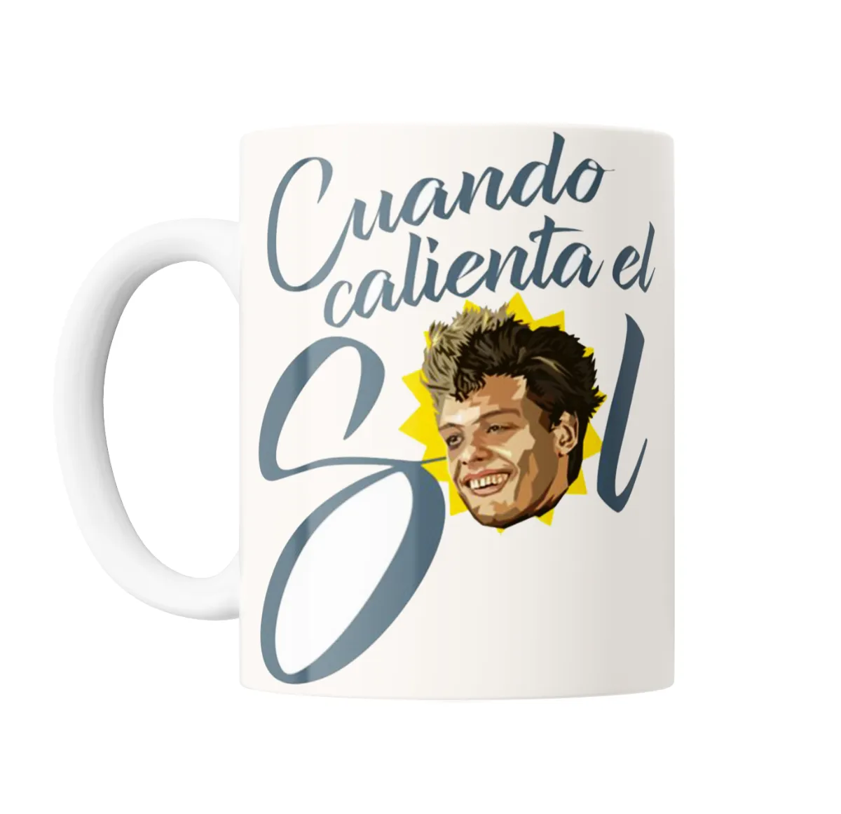 Taza de Cerámica Luis Miguel Cuando Calienta el Sol - vista 2