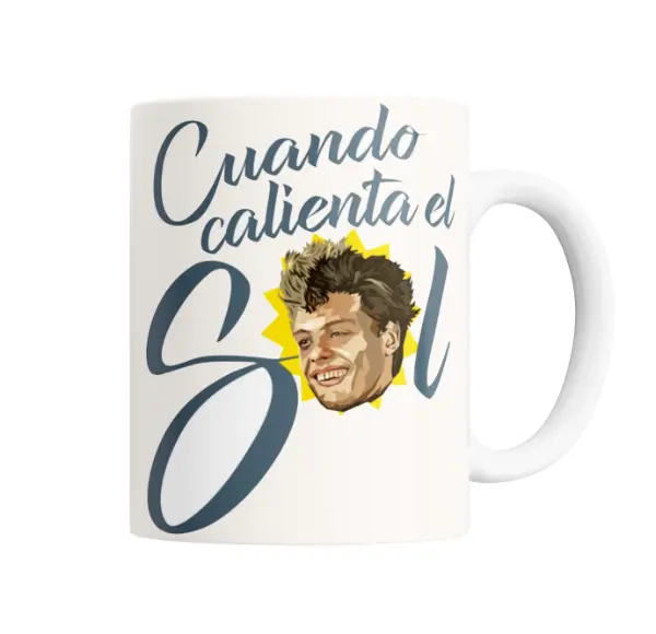 Taza de Cerámica Luis Miguel Cuando Calienta el Sol