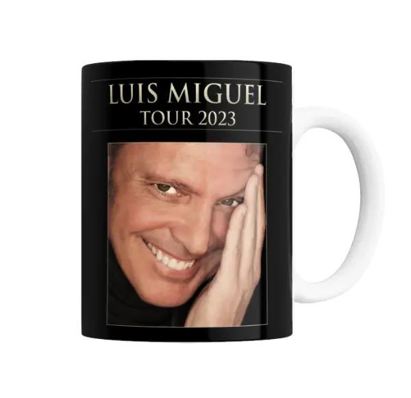 Taza de Cerámica Luis Miguel Tour 2023 Foto