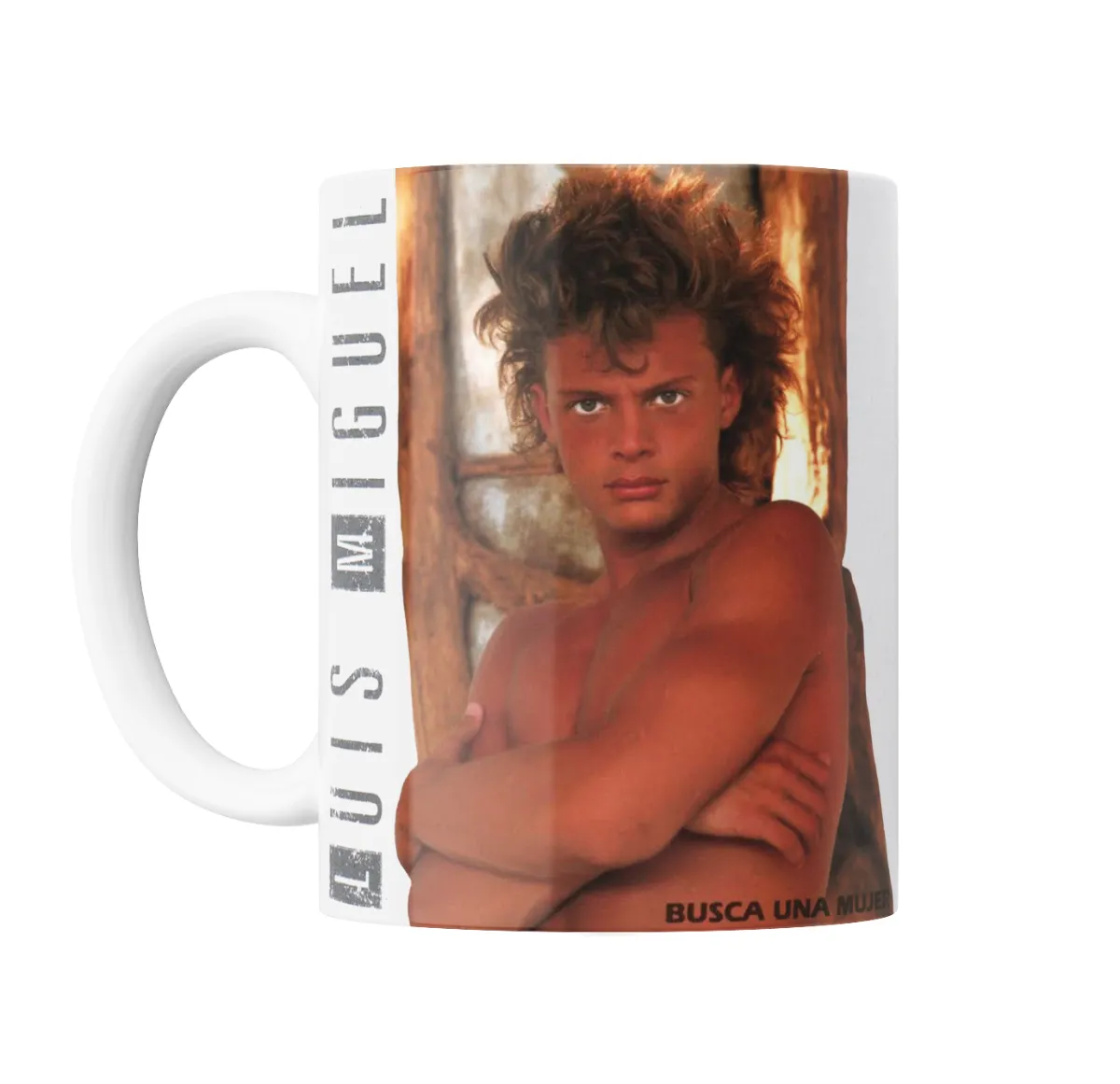 Taza de Cerámica Luis Miguel Busca Una Mujer - vista 2