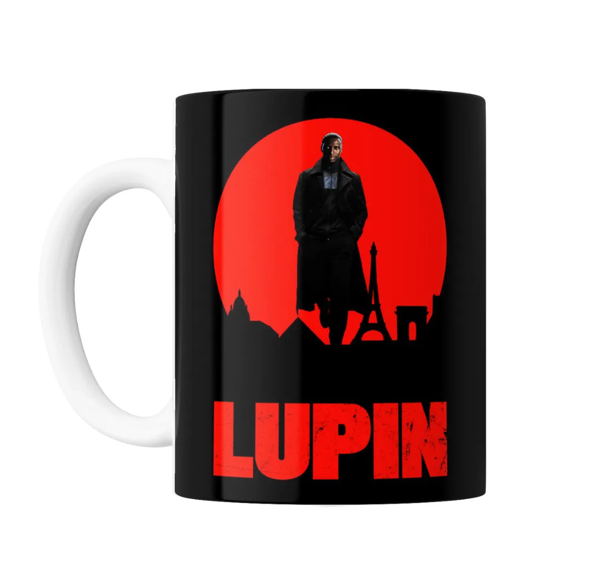 Taza de Cerámica Lupin Assane Diop París - vista 2