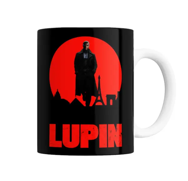Taza de Cerámica Lupin Assane Diop París