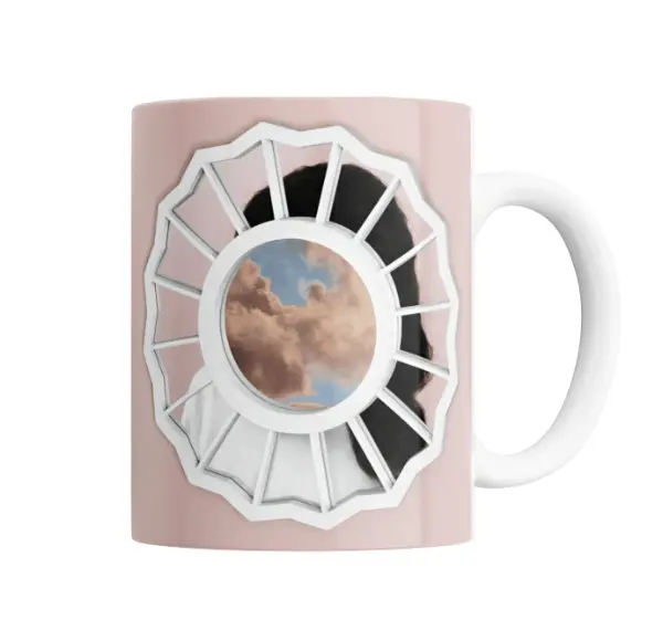 Taza de Cerámica Mac Miller Ventana con Nubes