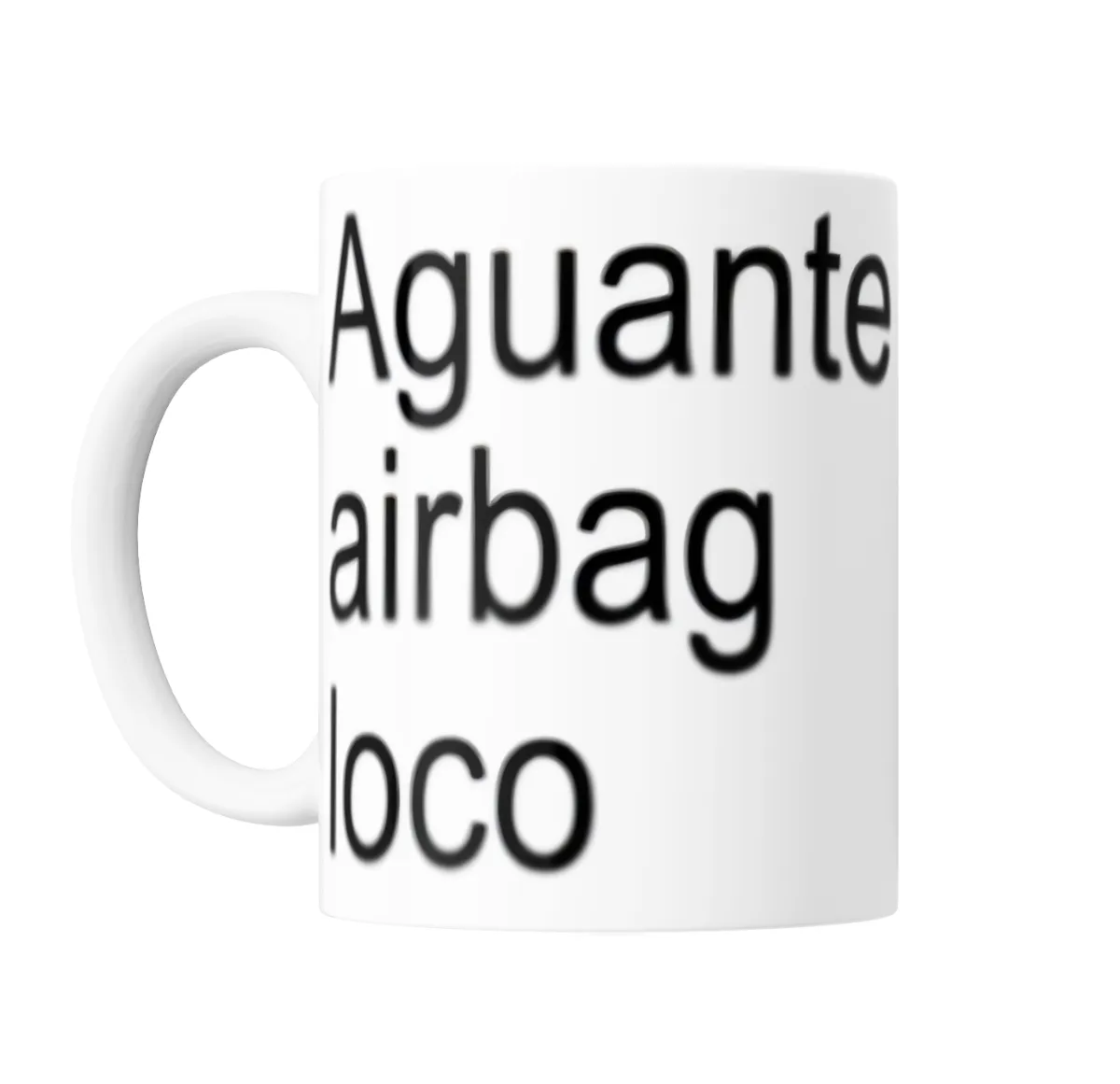 Taza de Cerámica Airbag Aguante Loco - vista 2