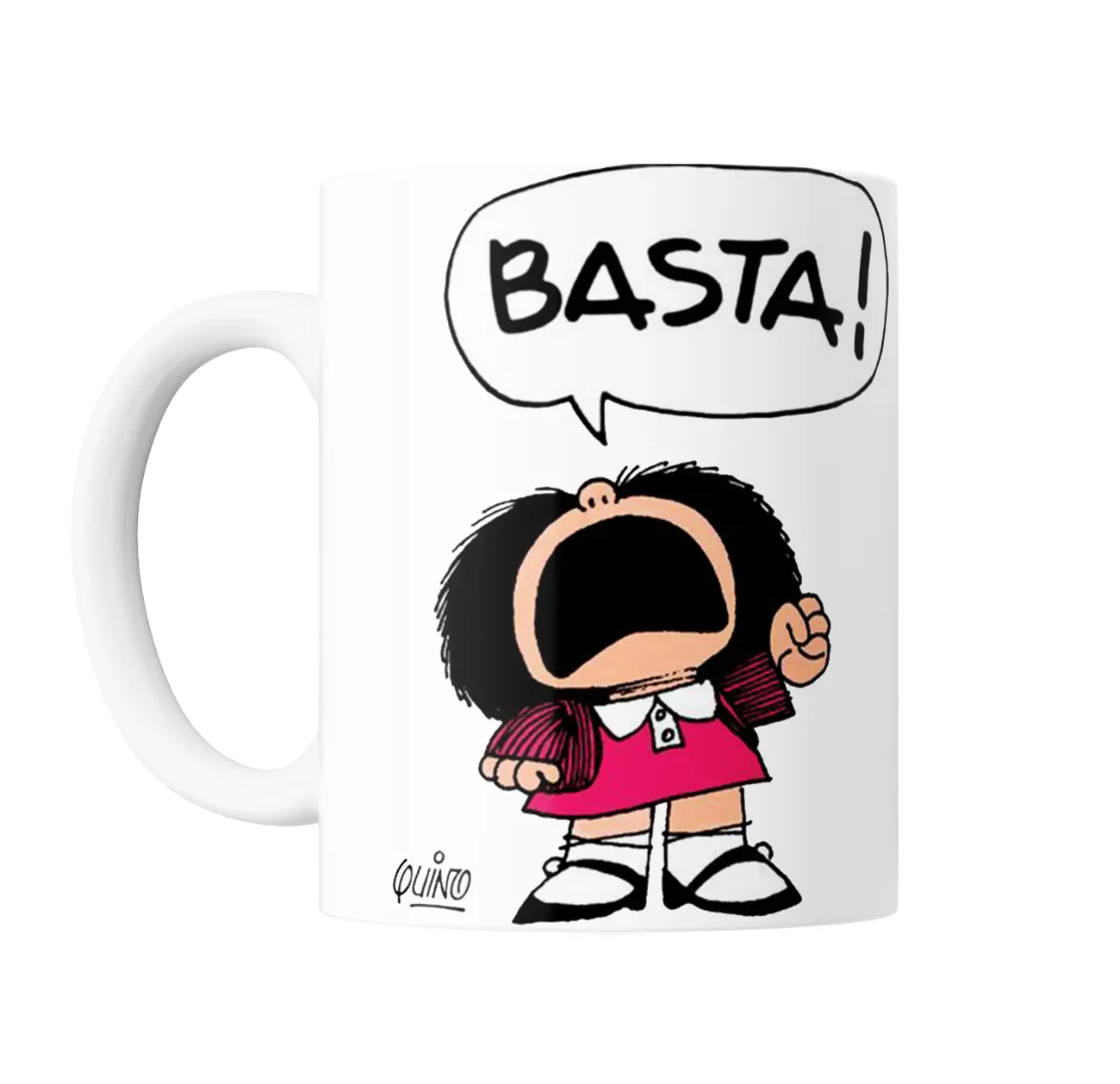 Taza de Cerámica Mafalda Basta - vista 2