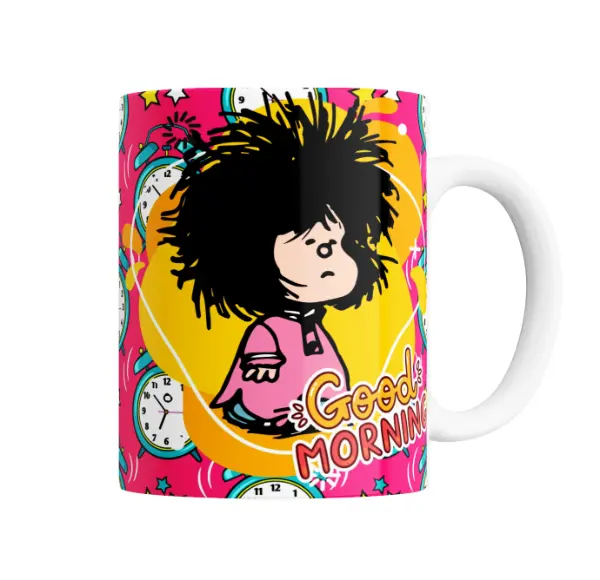 Taza de Cerámica Mafalda Good Morning