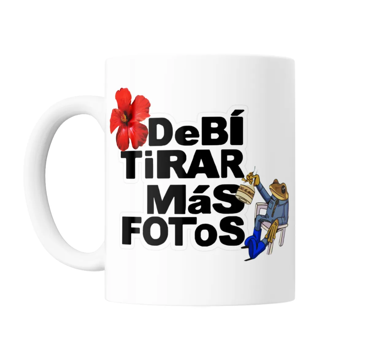 Taza de Cerámica Bad Bunny Debí Tirar Más Fotos - vista 2