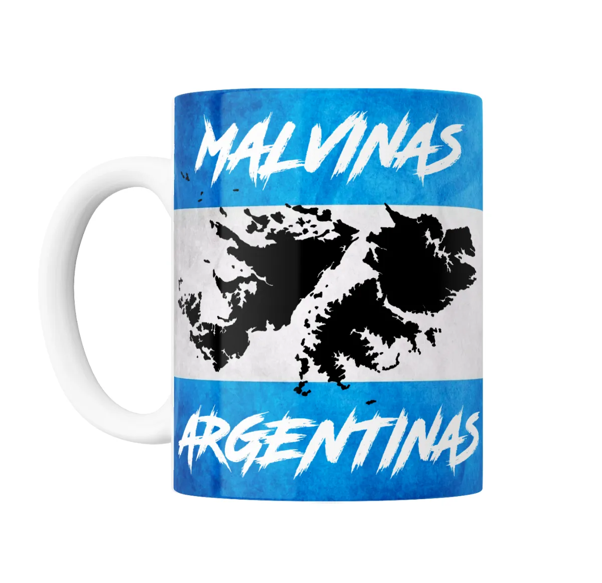 Taza de Cerámica Malvinas Argentinas Bandera y Mapa - vista 2