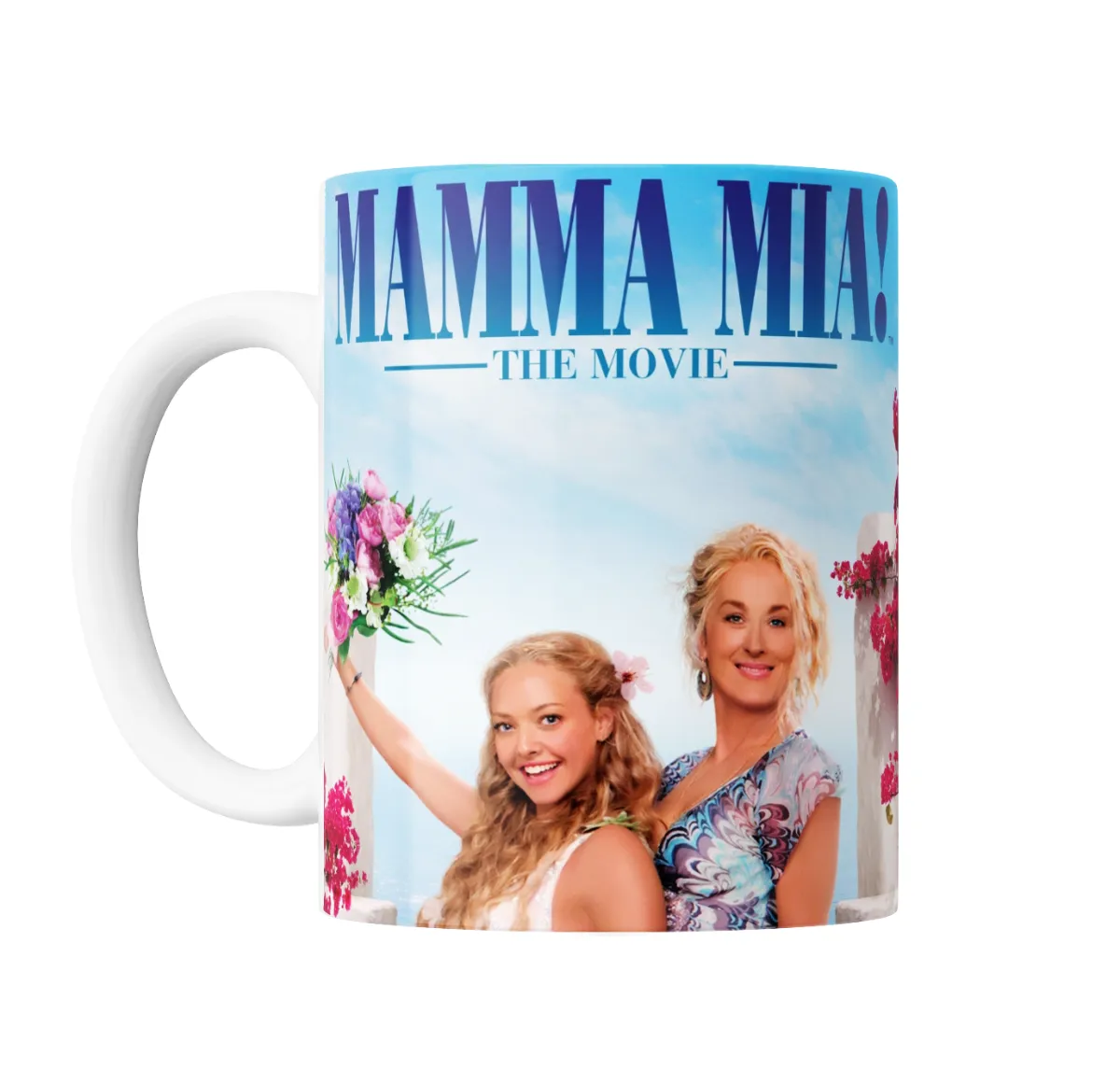 Taza de Cerámica Mama Mia La Pelicula Ramo y Mar Egeo - vista 2