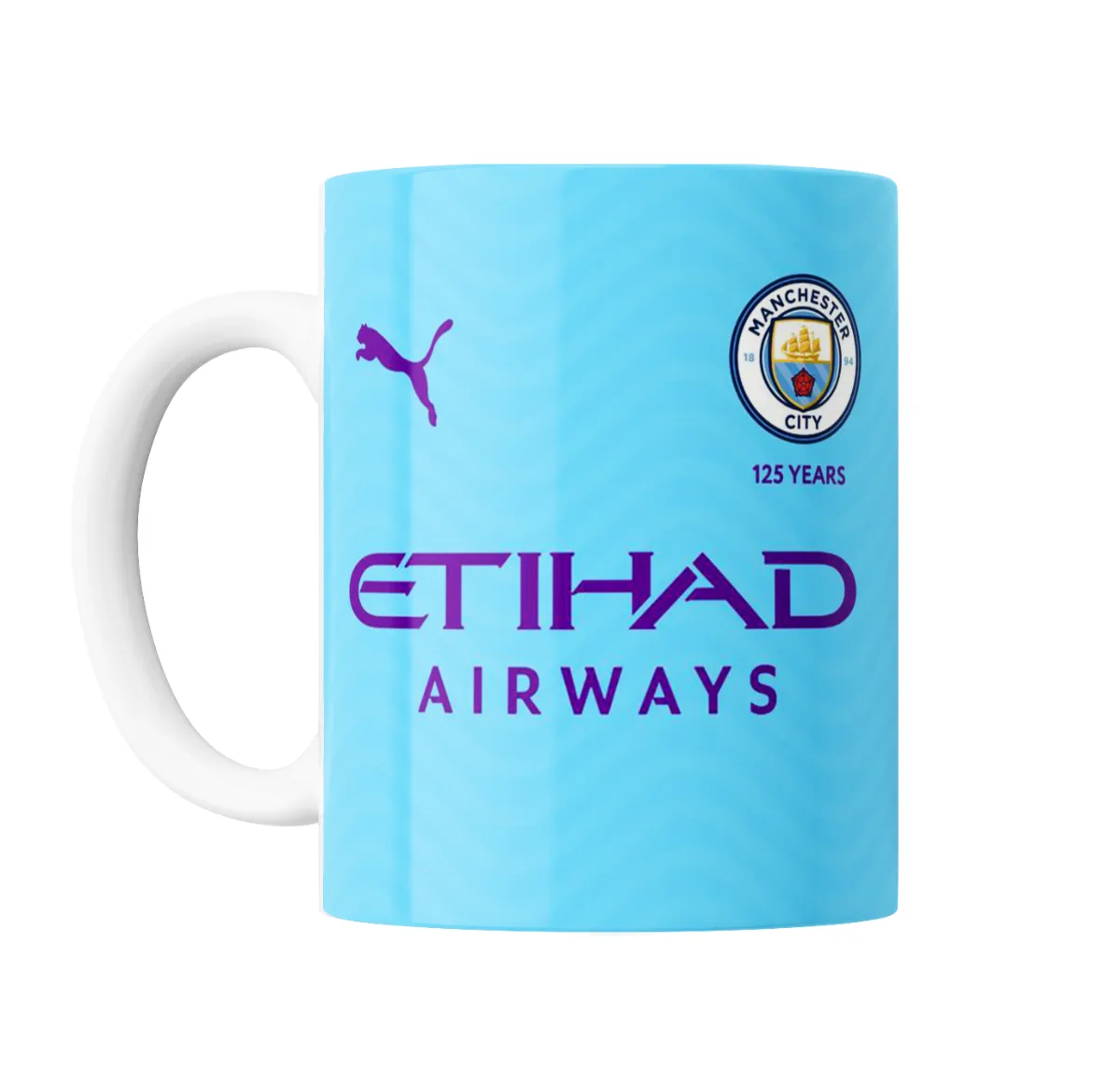 Taza de Cerámica Manchester City Camiseta Titular 125 Años - vista 2