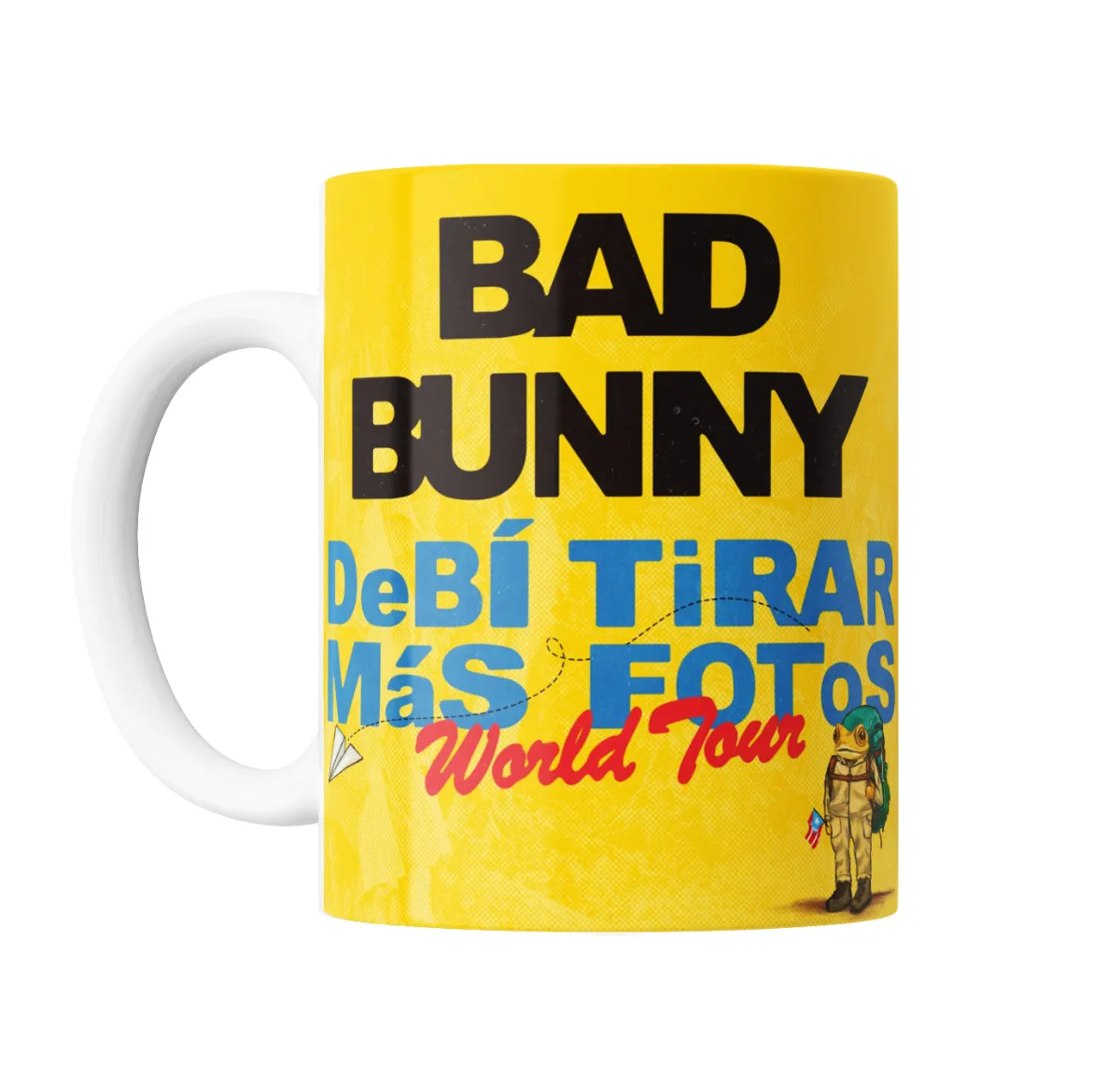 Taza de Cerámica Bad Bunny Debí Tirar Más Fotos World Tour - vista 2