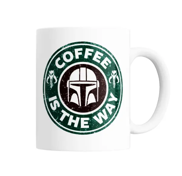 Taza de Cerámica Star Wars The Mandalorian Coffee Is The Way