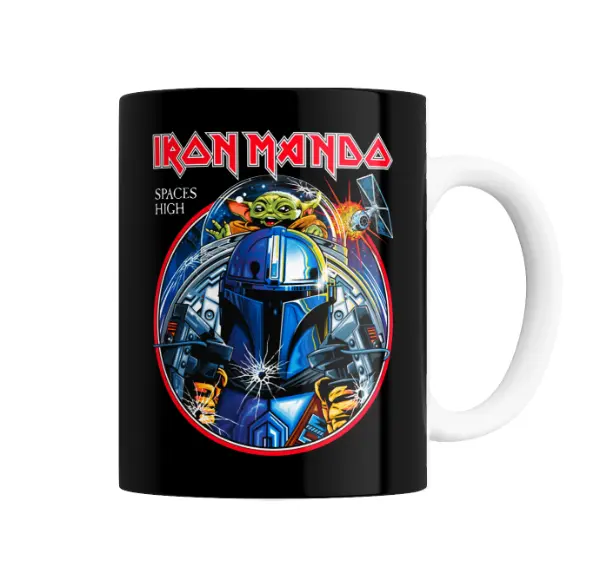Taza de Cerámica Star Wars The Mandalorian Iron Mando Spaces High