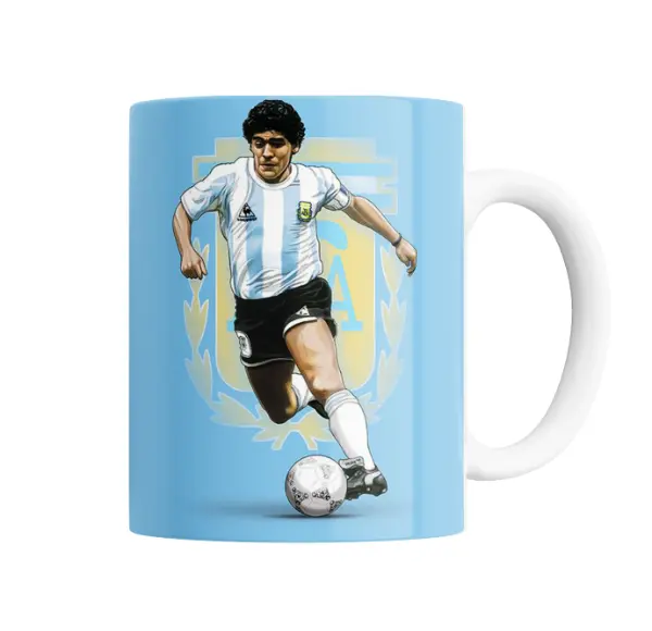 Taza de Cerámica Diego Maradona Selección Argentina