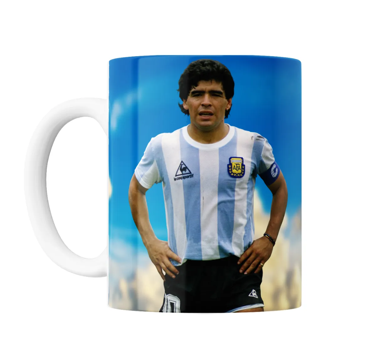 Taza de Cerámica Maradona Selección Argentina Capitán - vista 2