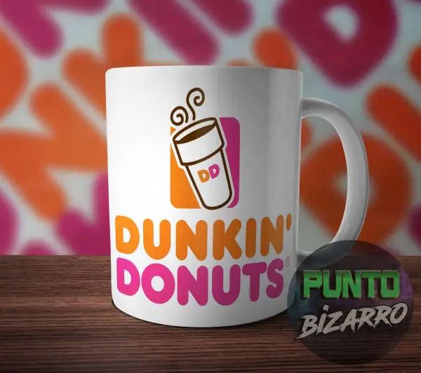 Taza de Cerámica Dunkin Donuts Logo