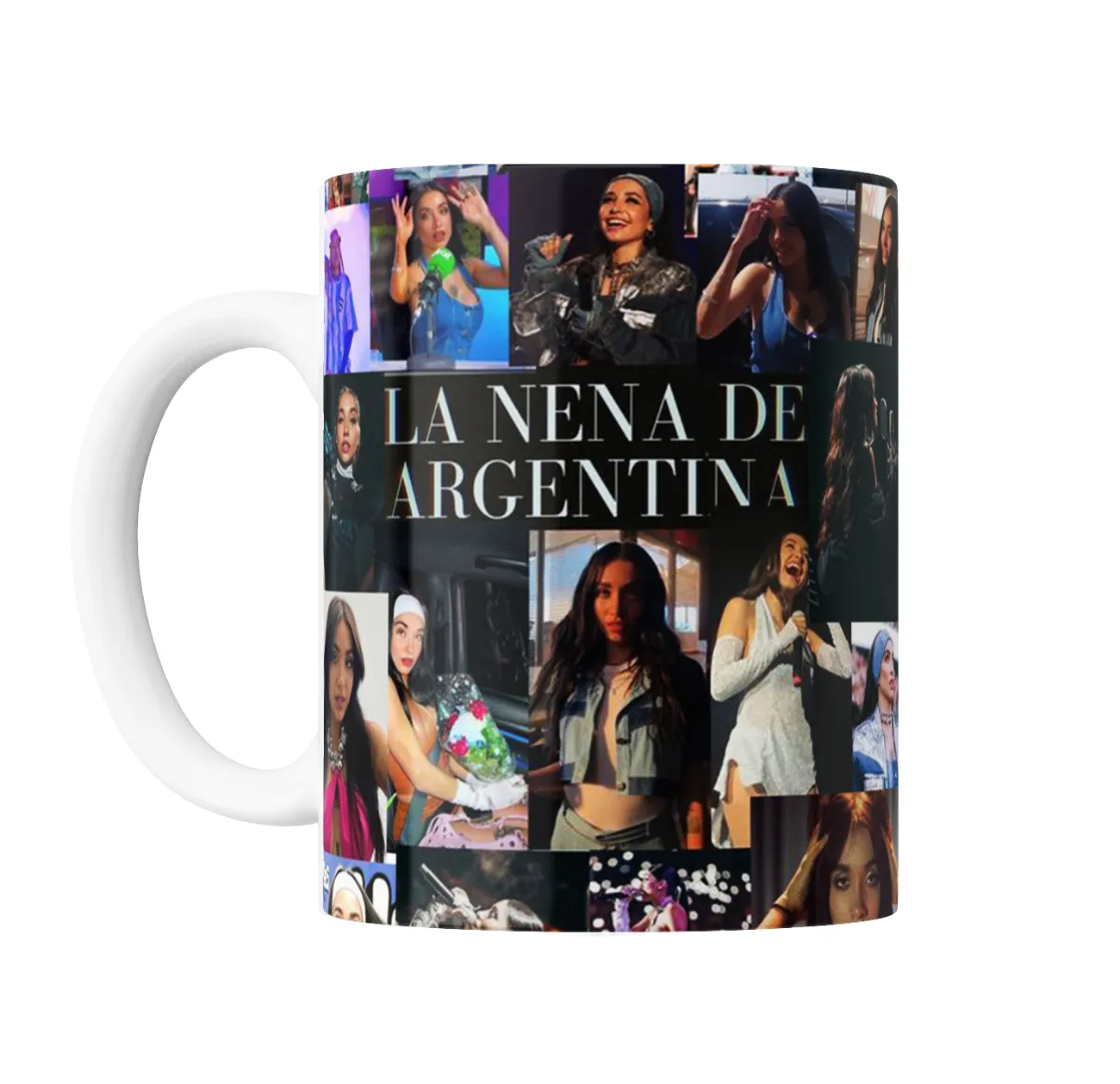 Taza de Cerámica Maria Becerra La Nena de Argentina - vista 2