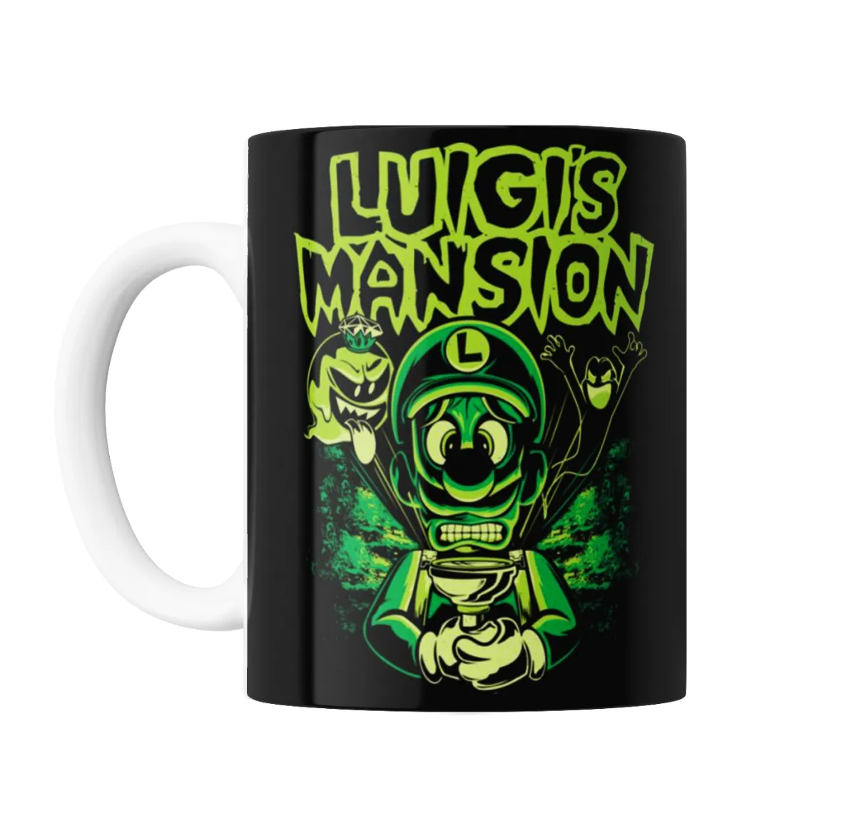 Taza de Cerámica Mario Bros Luigi's Mansion - vista 2