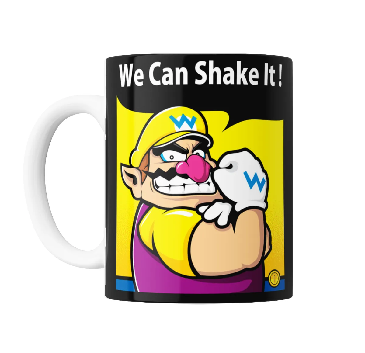 Taza de Cerámica Mario Bros Wario We Can Shake It - vista 2