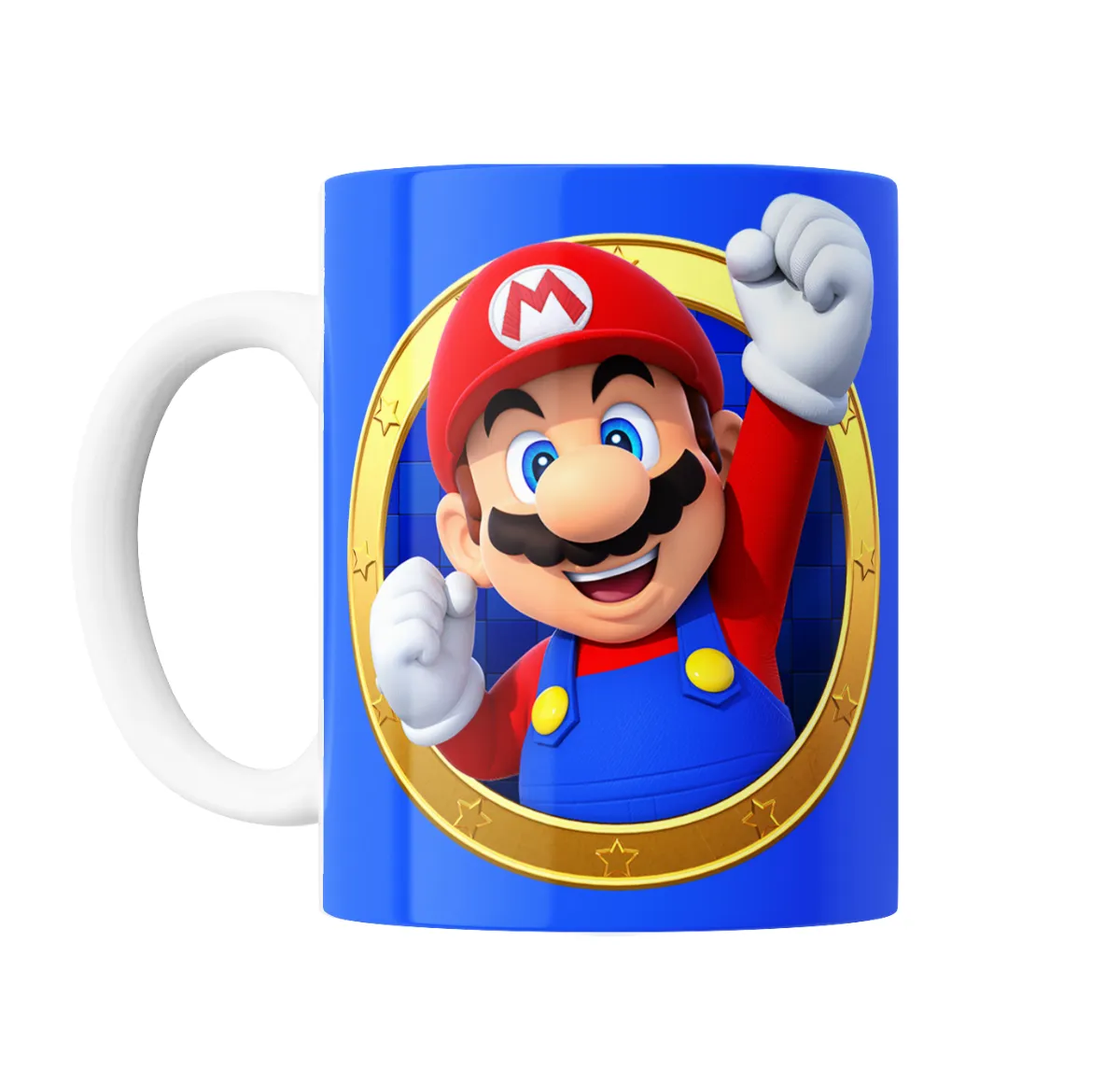 Taza de Cerámica Super Mario Bros Mario Saludo - vista 2