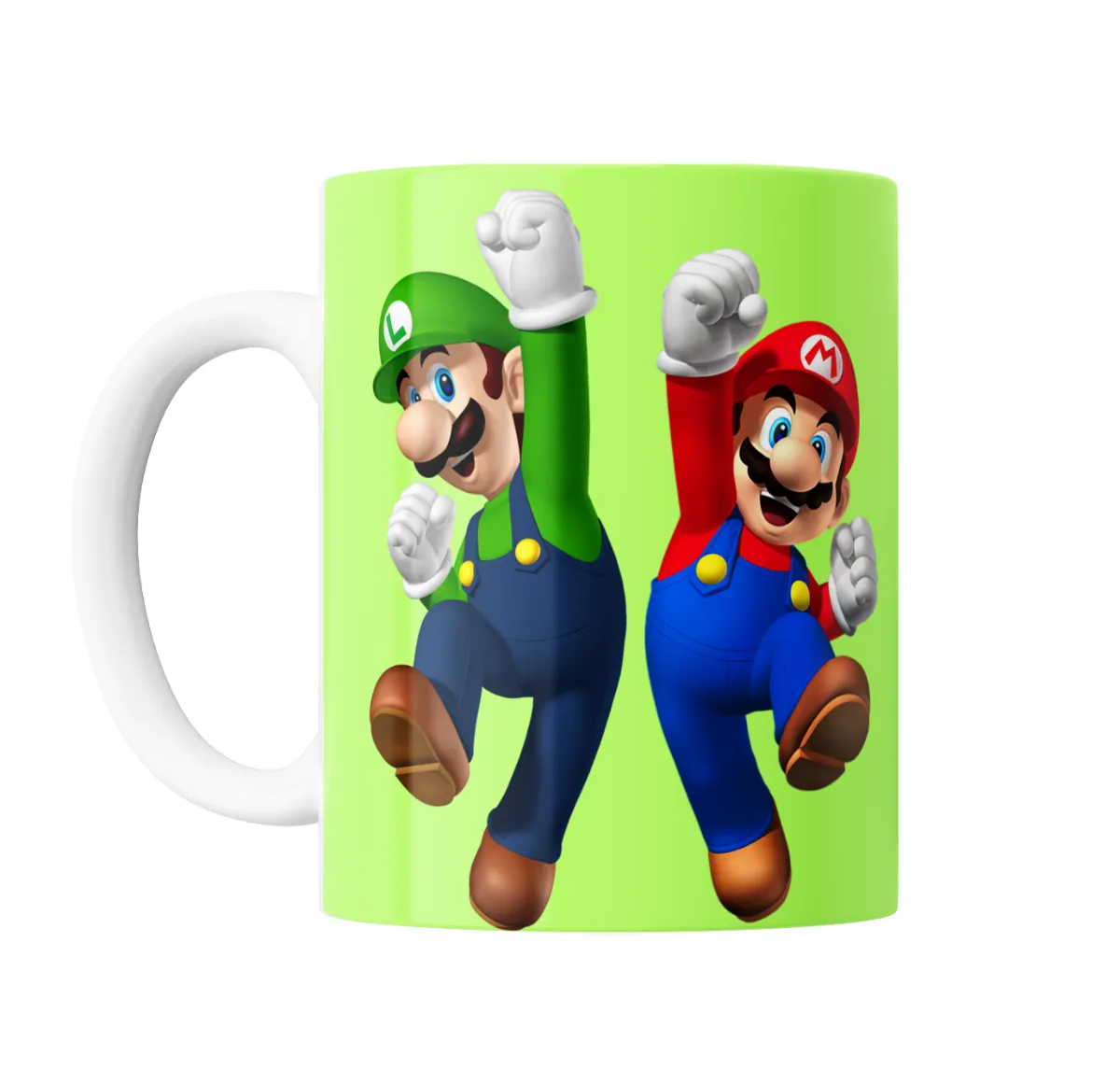 Taza de Cerámica Super Mario Bros Mario y Luigi - vista 2