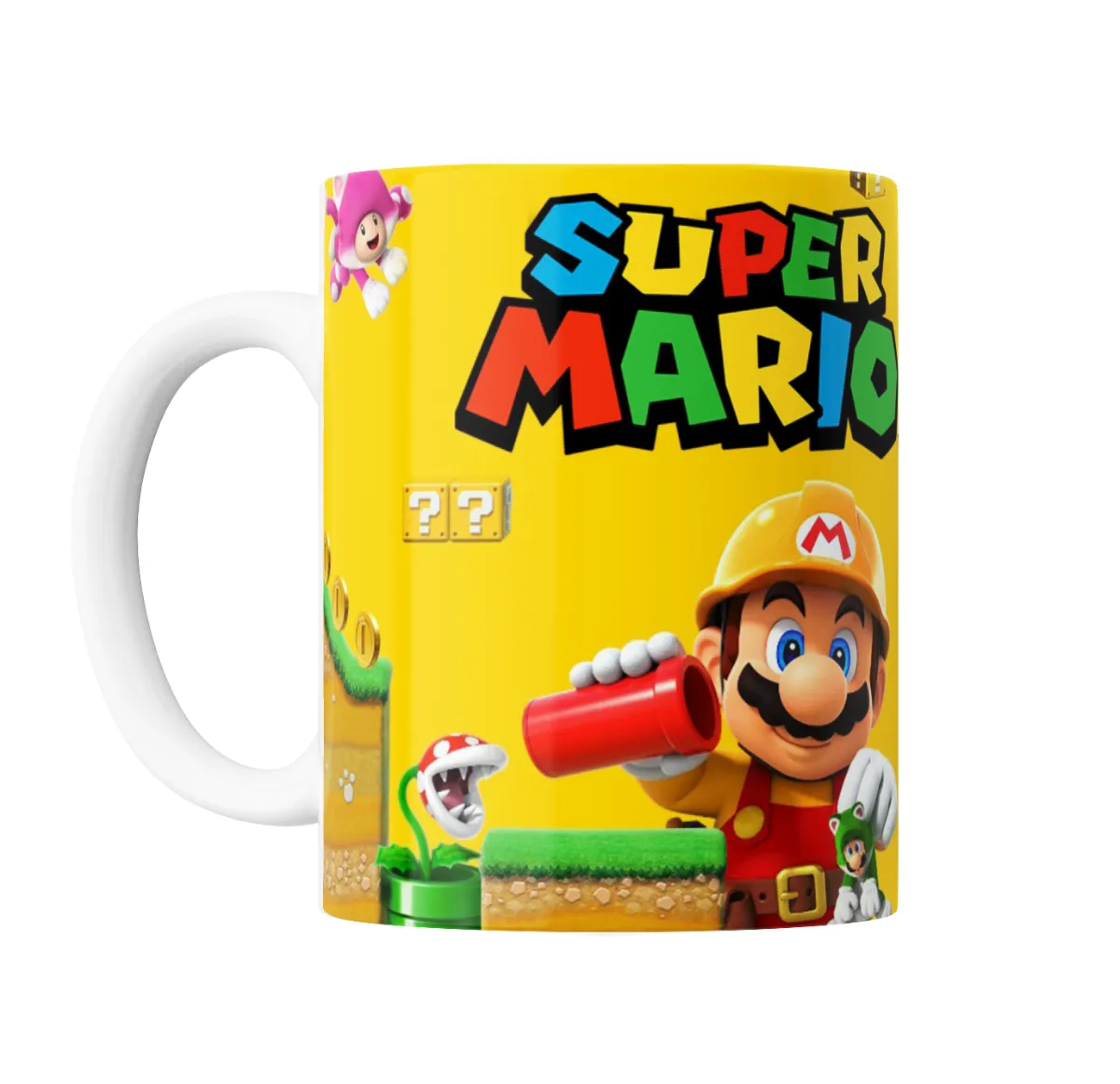 Taza de Cerámica Super Mario Maker - vista 2